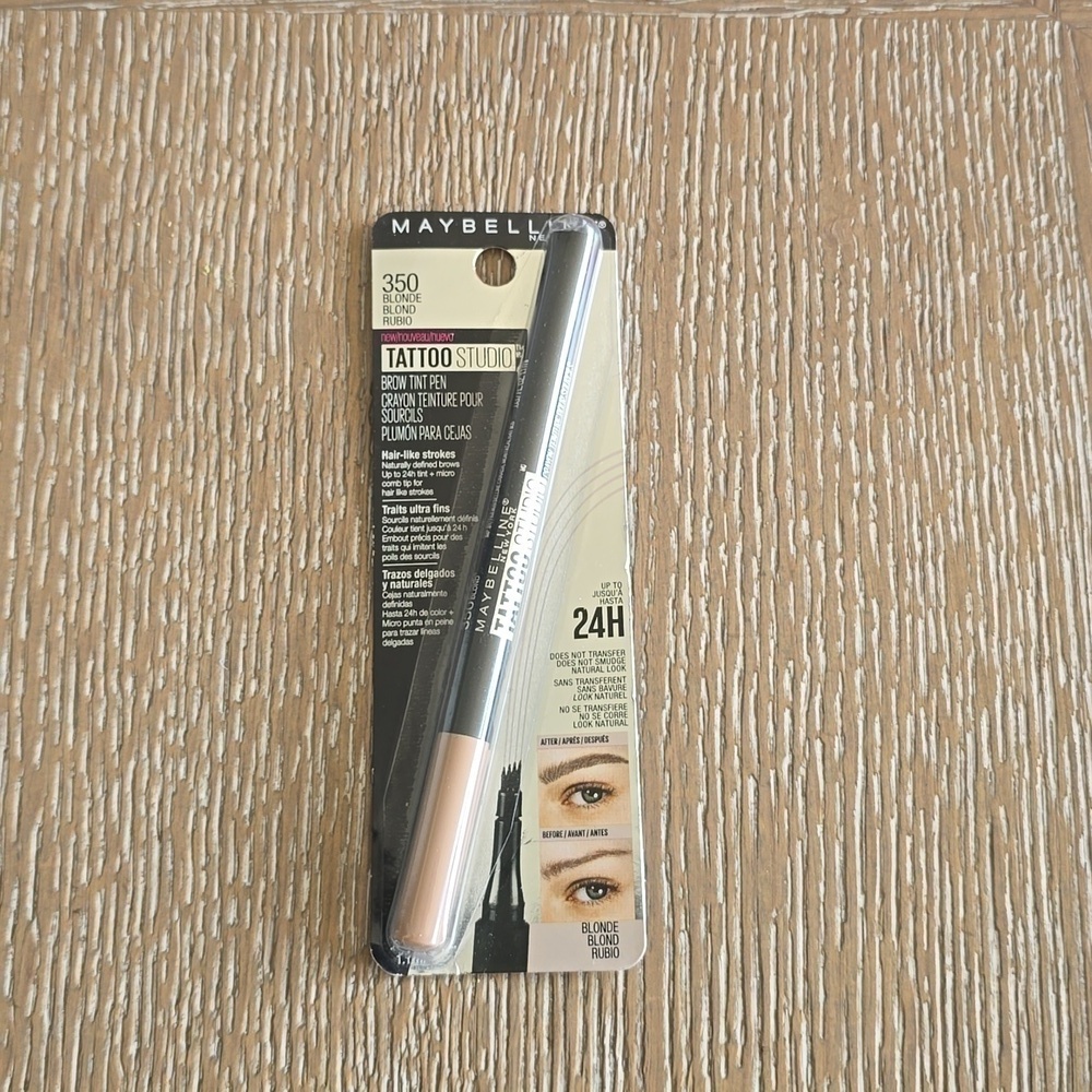 Maybelline ~ Tattoo Studio Eyebrow ~ #350 - Blonde ~ NIP